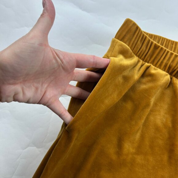 Old Navy Miner's Gold Plush Velour Jogger Lounge Pant XL - Picture 3 of 7